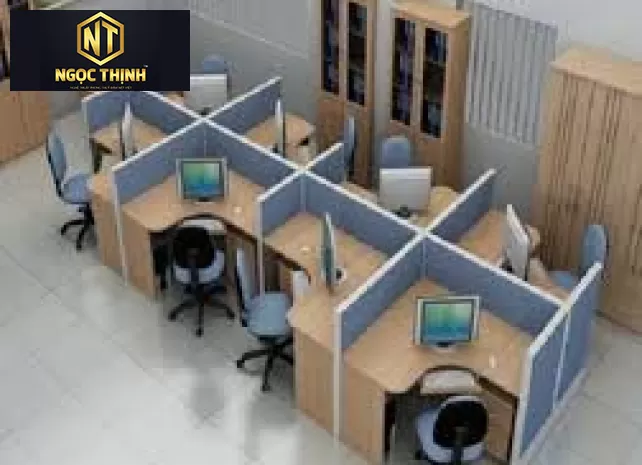 Bàn vách ngăn văn phòng _ VNVP03_ NỘI THẤT NGỌC THỊNH